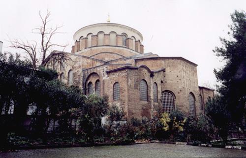 Istanbul Hagia Irene Museum Repair Works