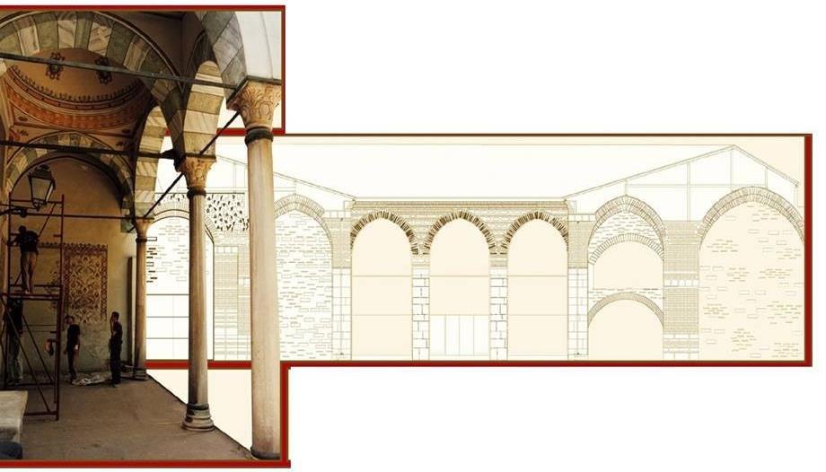 Istanbul Hagia Irene Museum Repair Works